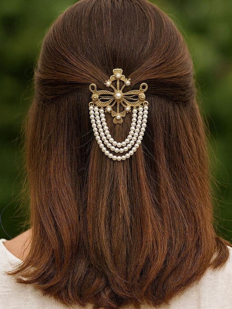 Traditional women’s hair accessories including Paranda, Afghani hair accessories and Kundan hair clips