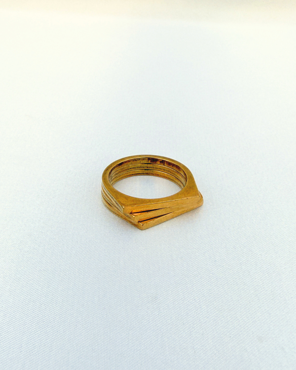 Golden edge ring