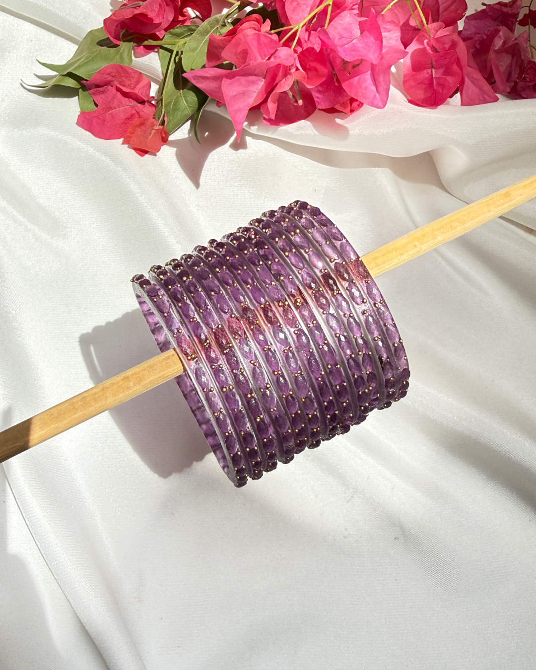 Era Raindrop Bangles Lilac