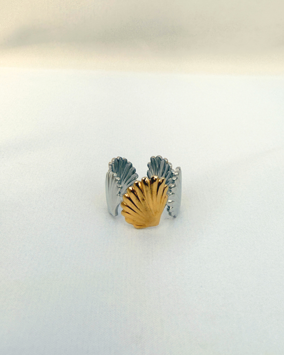 Seashell Statement Ring