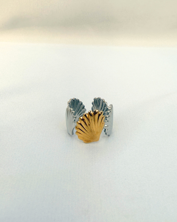Seashell Statement Ring