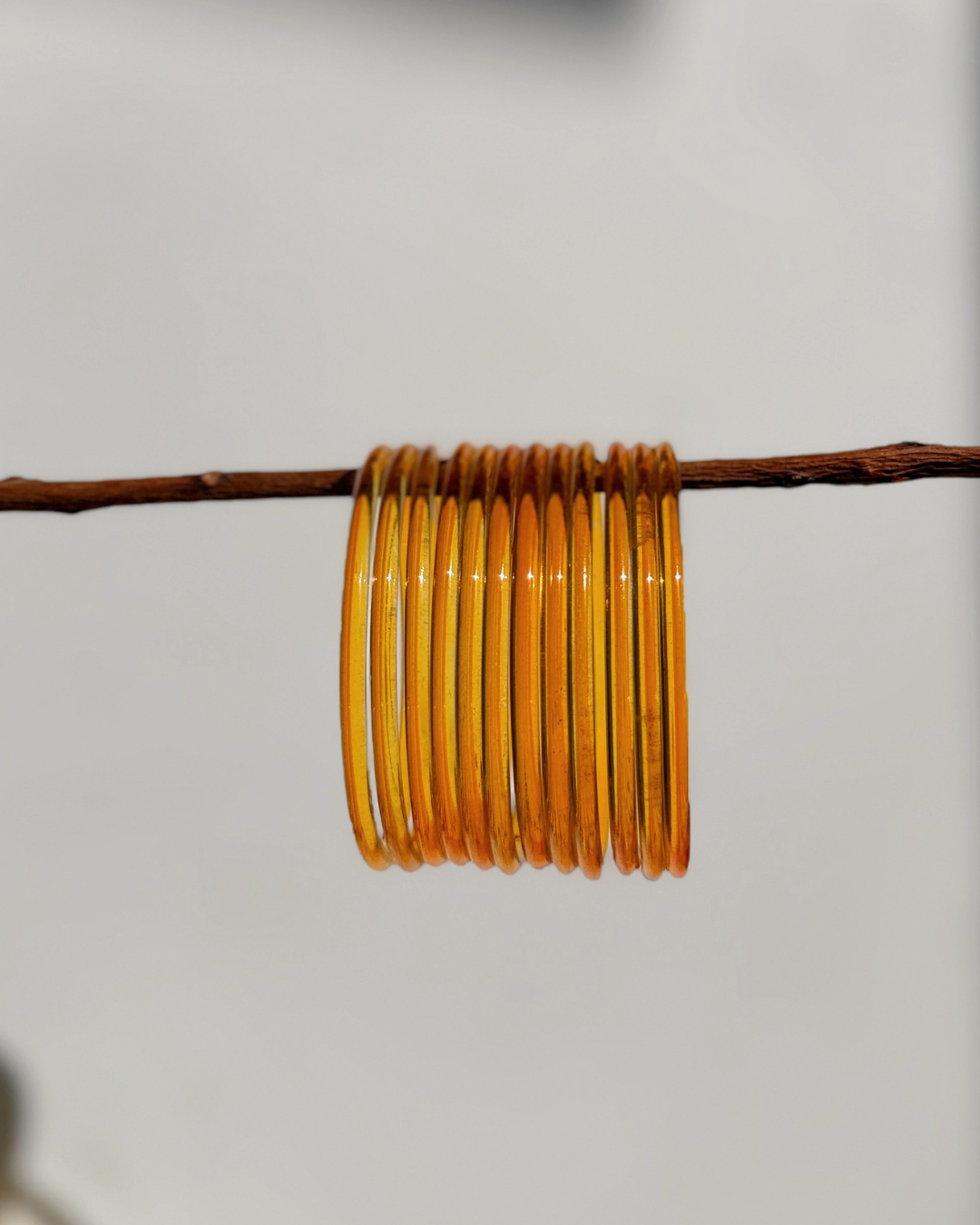 Era Glow Bangles Yellow