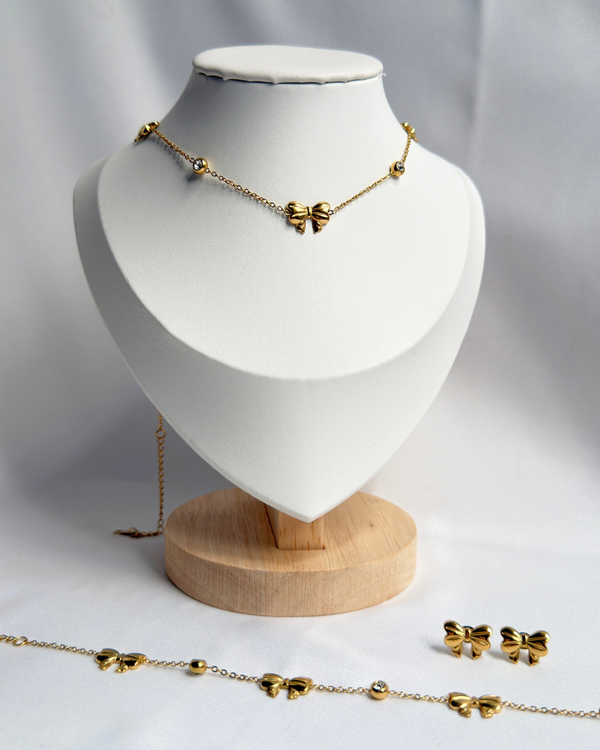 Crystal bow set