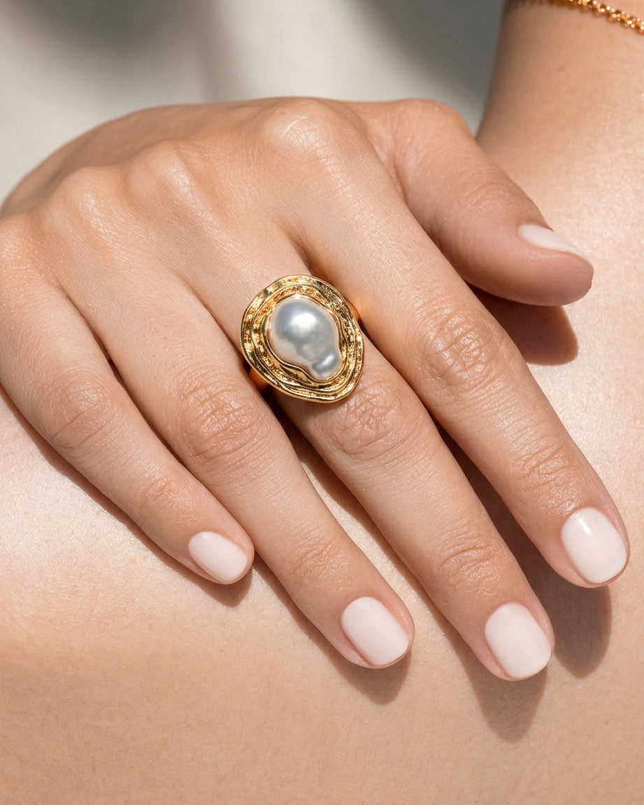 Aurelia Pearl Ring