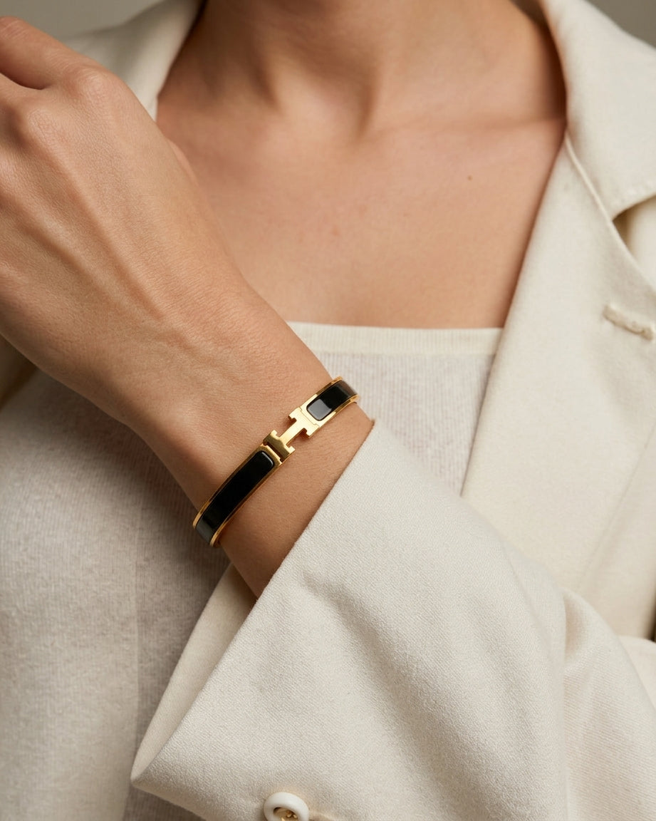 Midnight H Bracelet