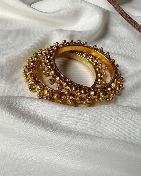 Chandi & Zar ghungroo  Side Bangles