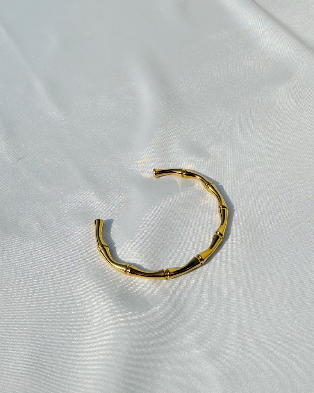 Curved Open Frame Bangle