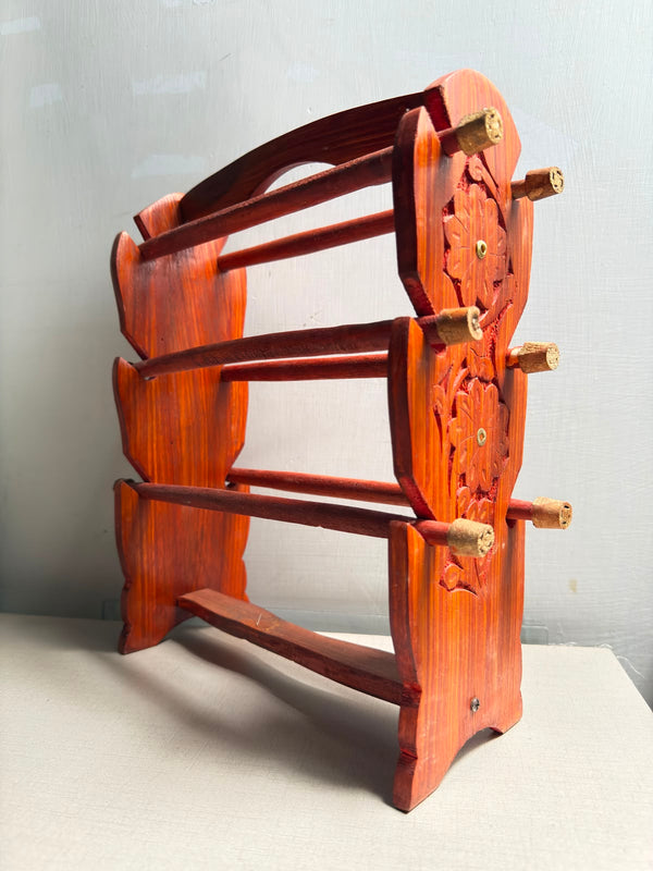 wooden 3-Tier Bangle Stand