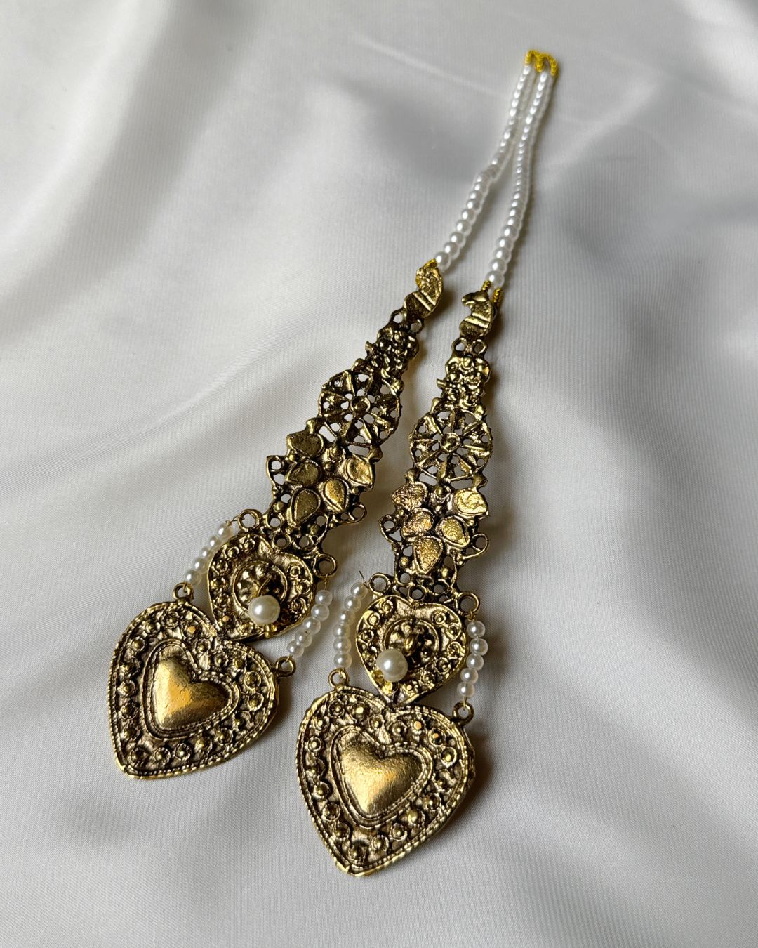 Laila Afghani Sahara (Gold/Silver)