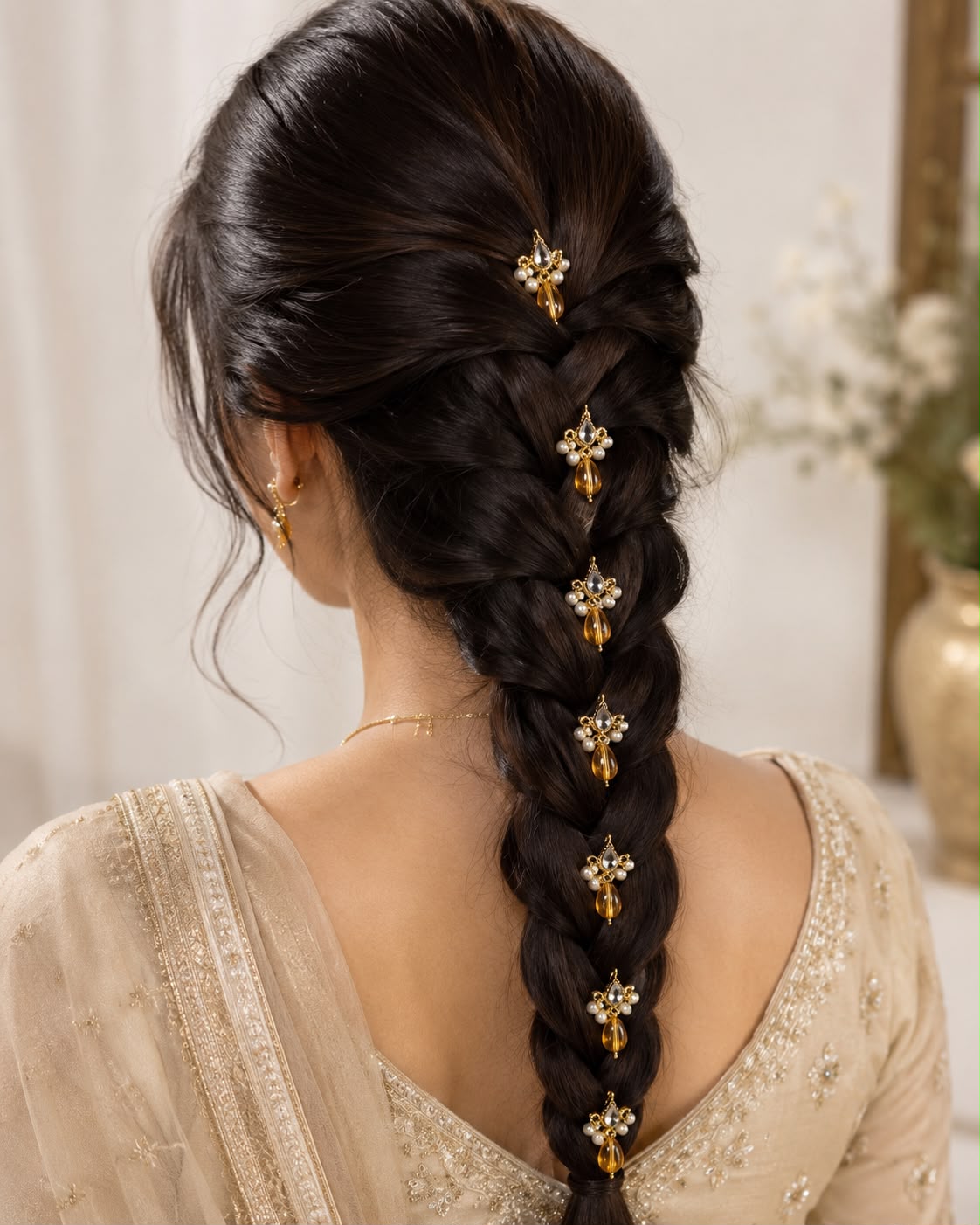 Kundan Hair Clips