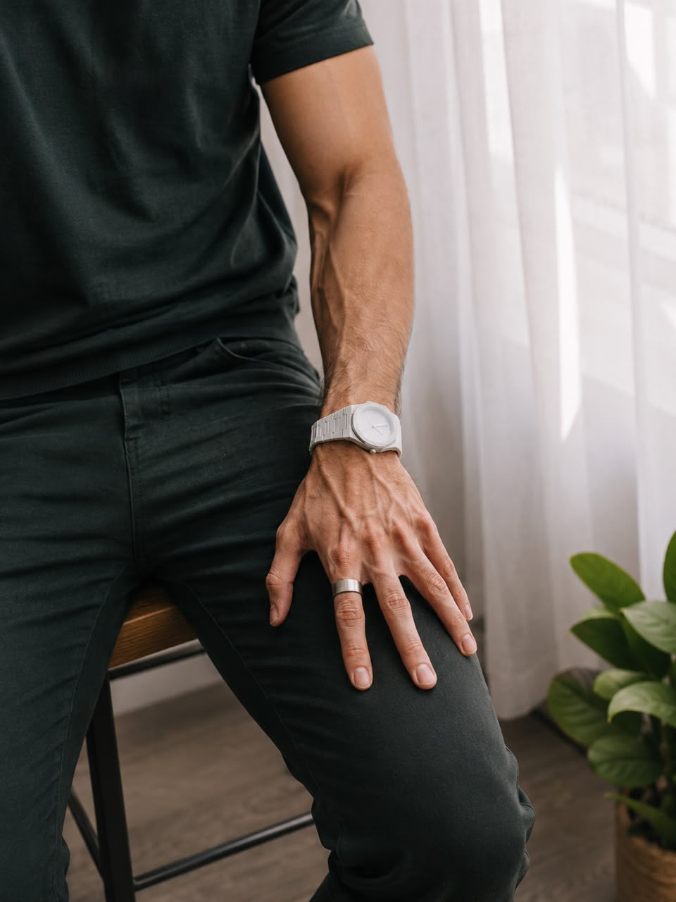 Titan Matte Ring