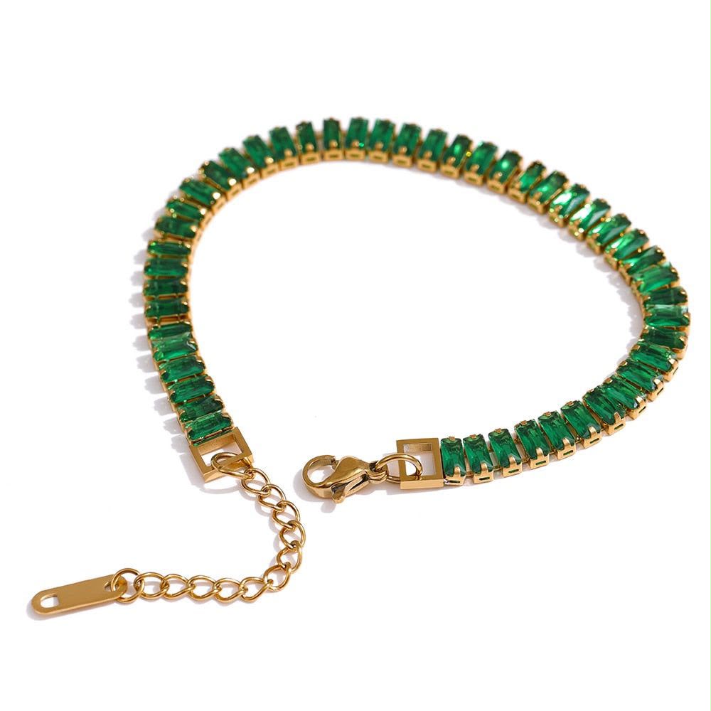Emerald Tennis Bracelet