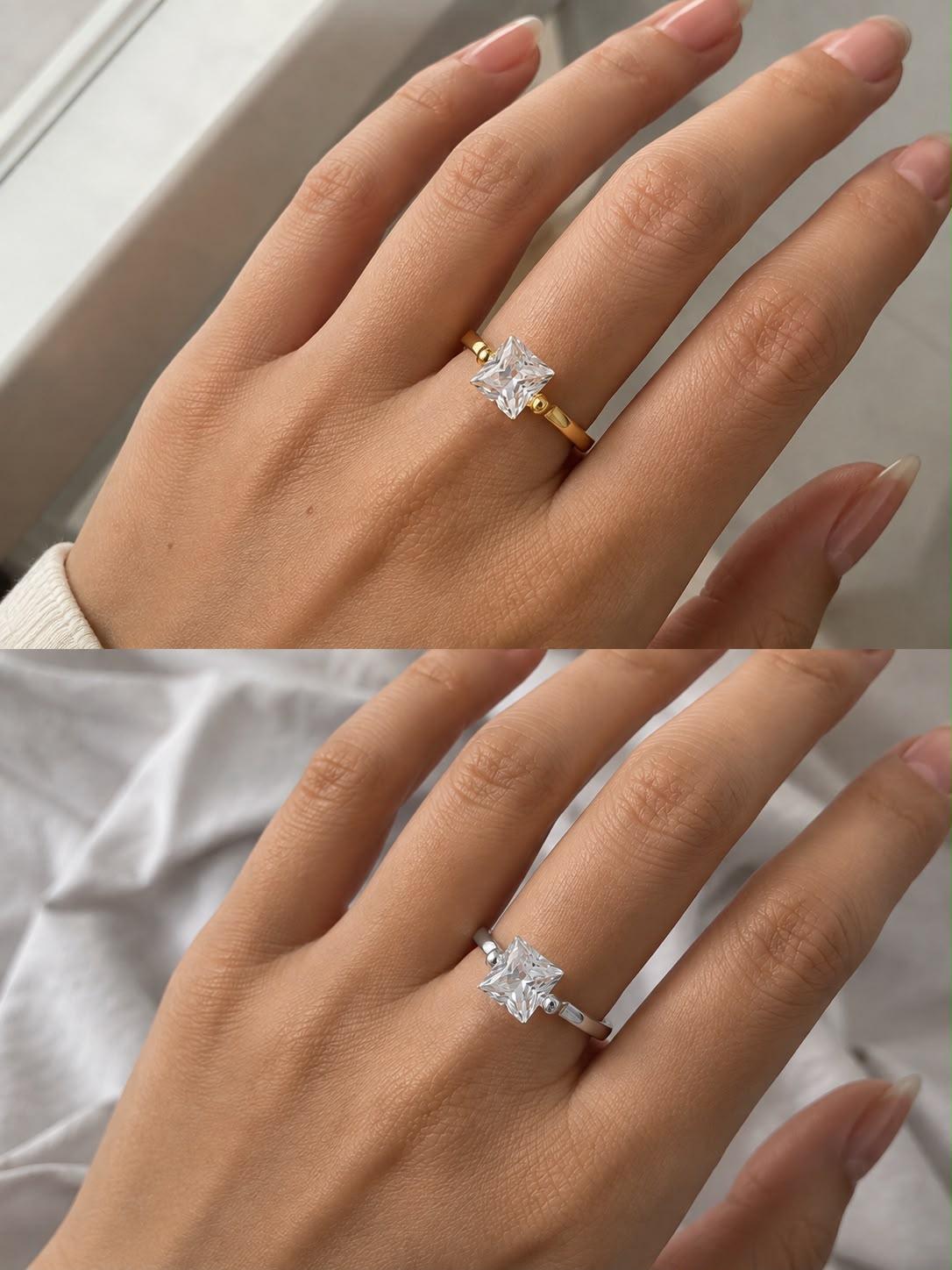 Princess Cut Ring