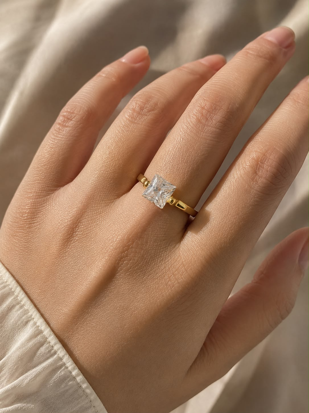 Princess Cut Ring