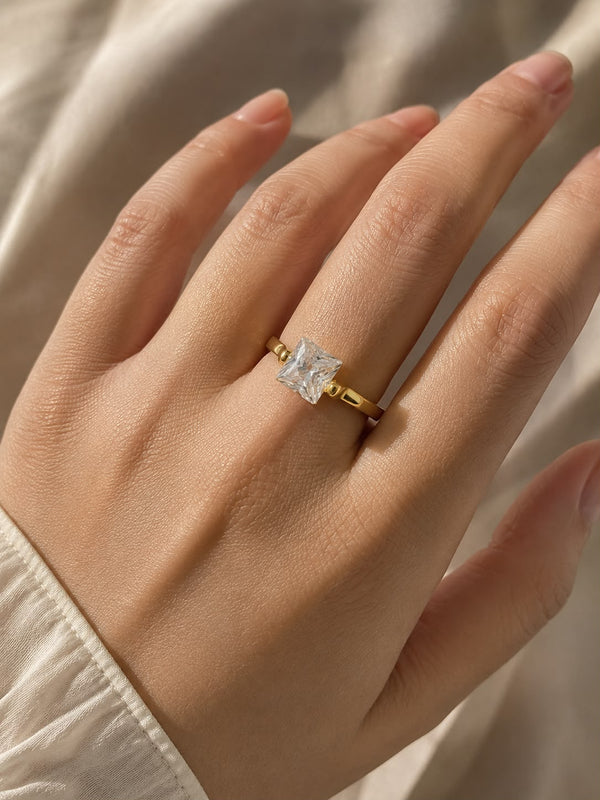 Princess Cut Ring