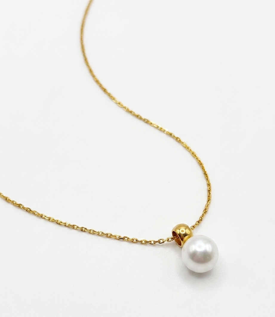 Vintage Pearl Drop Necklace