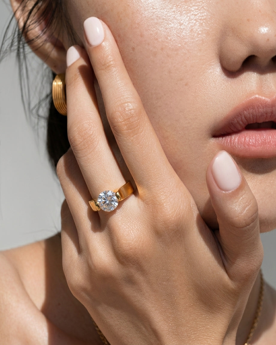 Aurora Crystal Ring